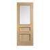 Oak Toledo Glazed Internal Door